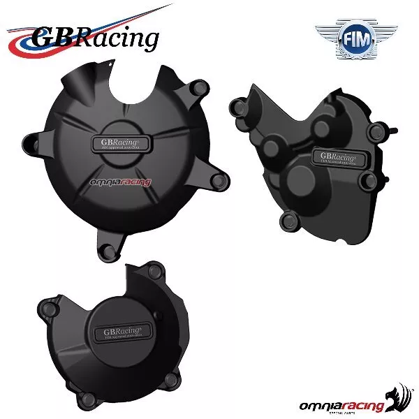 Engine Crankcase protection set GBRacing Kawasaki Ninja ZX6R 636 2013-2023