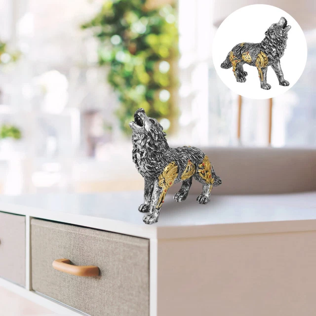 Ornement De Noël En Forme De Loup - Décoration De Vacances Neuve - Parfaite Pour Sapin Ou Déco