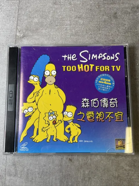 The Simpsons Too Hot For TV, Video CD (VCD) Honk kong Import