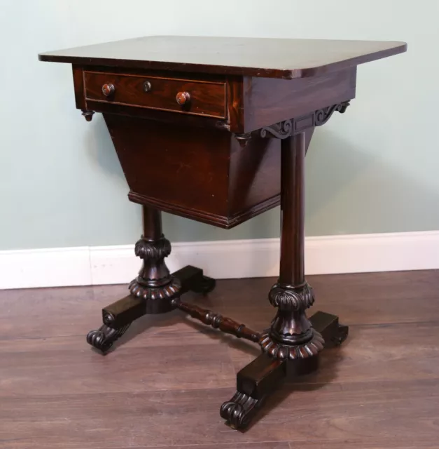 Victorian Work Table / Sewing Table