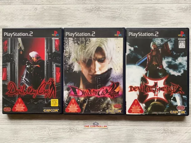 SONY PlayStation 2 PS2 Devil May Cry 1 & 2 & 3 set  from Japan