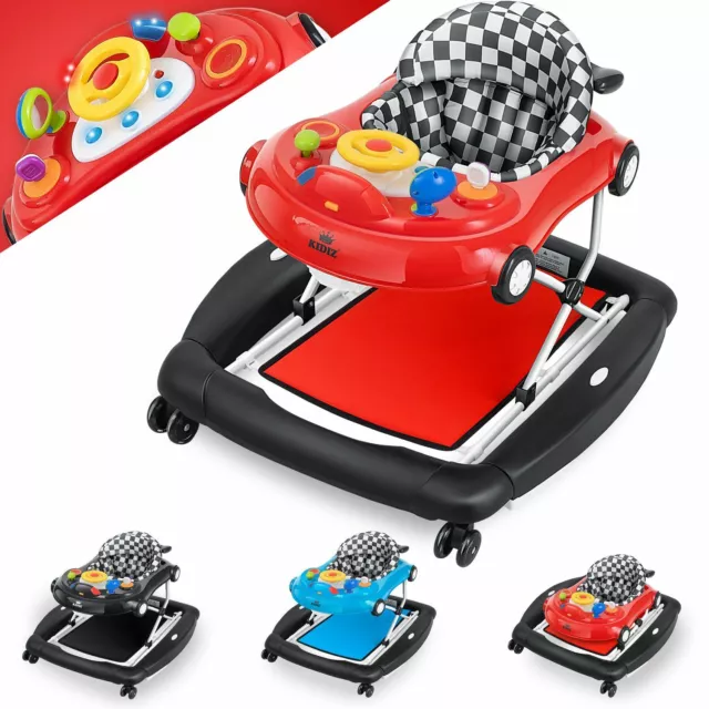 4in1 Autoform Lauflernhilfe Faltbar Baby Lauflernhilfe Lauflernwagen mit  Musik