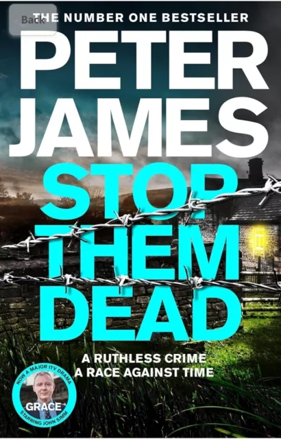 Peter James Stop Them Dead: Paperback  FREE SHIPPING