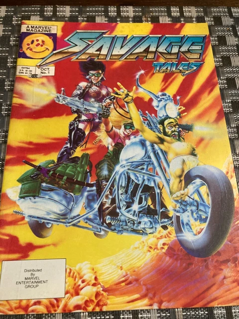Savage Tales #1 1985 Key 1St Appearance The 'Nam Art And Cover By Michael Golden