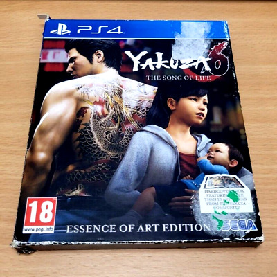 Yakuza 6 The Song of Life Essence of Art Edition compatibile con PS4 e PS5 (D)
