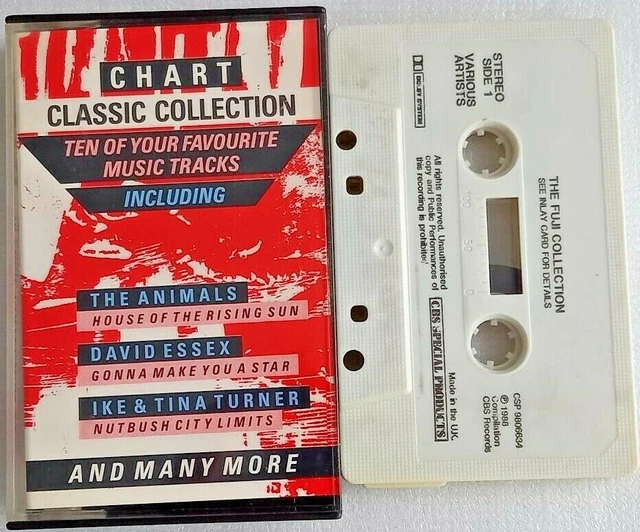 VARIOUS ARTISTS CHART Classic Collection, Cassette Tape Album £5.50