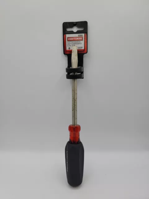 Craftsman 47115, Slotted Cushion Grip Flathead Screwdriver 5/16 x 6 in. USA
