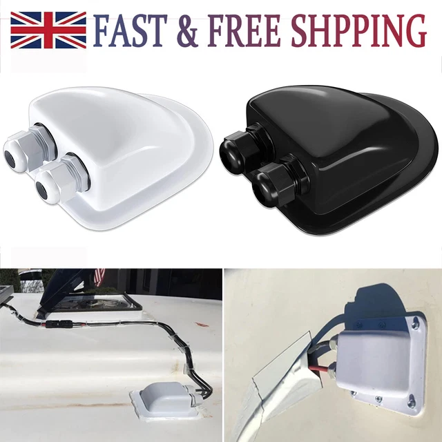 ROOF CABLE ENTRY Gland Solar Panel Double Cable Gland Box RV Camper Van