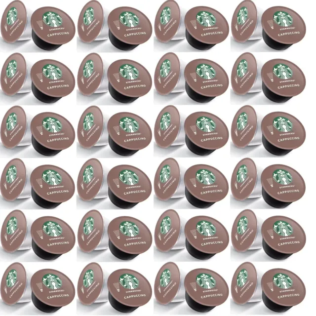 100 x Dolce Gusto Starbucks Cappuccino 50 Drinks - Sold Loose