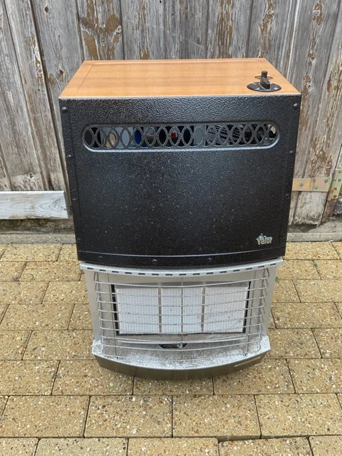 VALOR GAS HEATER Vintage Gas Fire Model 389 on Wheels Portable Collect PE31  6LP £10.00 - PicClick UK
