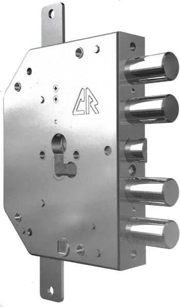 Serratura Cilindro Interno 60 Mm Cr Serrature 2200 Serratura Da Applicare Senza Scrocco, Entrata Destra, 60 Serratura CR 2200 Entrata Destra - 5