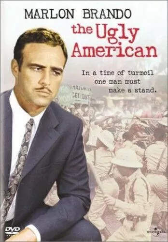 The Ugly American = Marlon Brando = Disc Only Like New Uk Dvd Rare Thriller