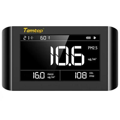 LASER Sensor Air Quality Monitor Smog Meter Detector PM2,5 PM10 CO2 Temp + Humid
