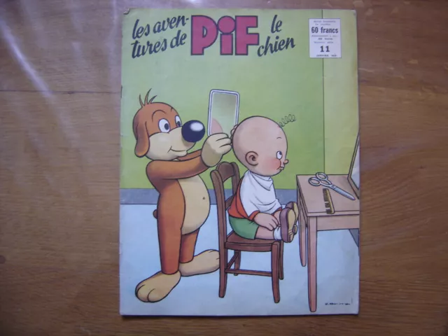 1958 ARNAL Les aventures de PIF LE CHIEN Nouvelle Serie 11