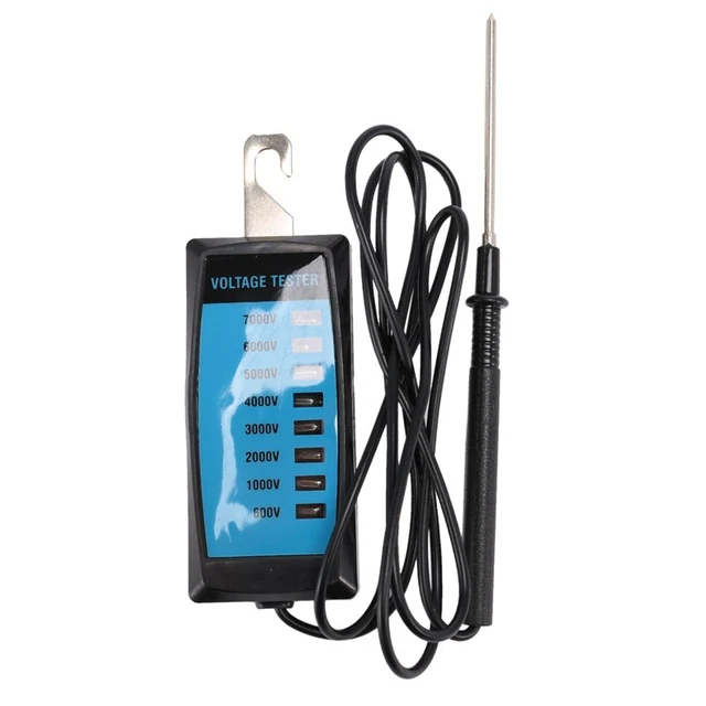 Elektrozaun-SpannungsprüFer 600V 7000V Zaun-Controller Kein Batterie-Sp D2S5