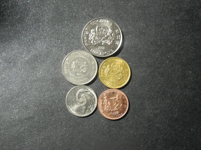 4731 - Singapore - Five Coins