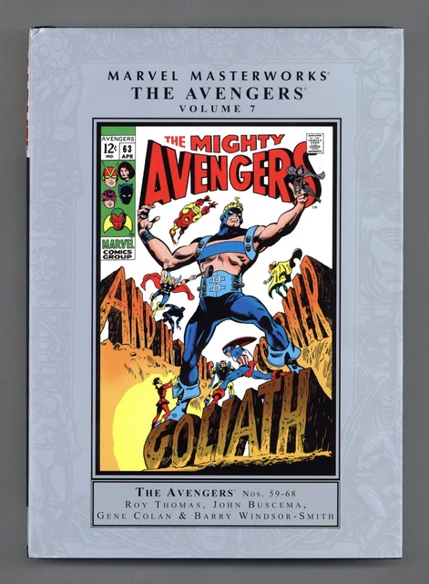 Marvel Masterworks Avengers HC 1st Edition #7-1ST VF/NM 9.0 2007