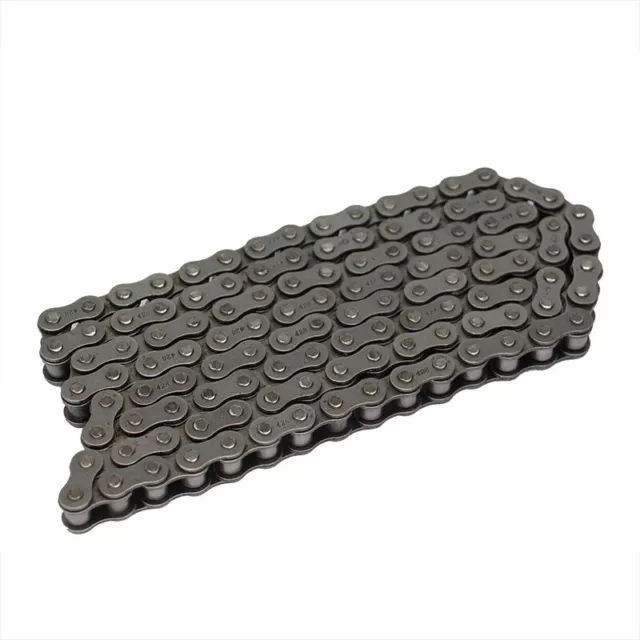 0.5M 04C Chain 6.35mm Pitch with One Connector for #25 Chain Drive Sprocket 1/4"