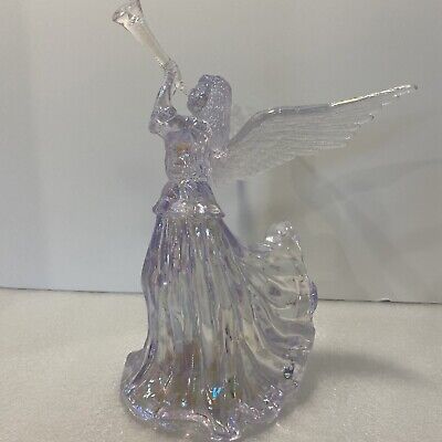Silvestri Angel FIGURINE Blowing Trumpet (Used To Be A TreeTopper)