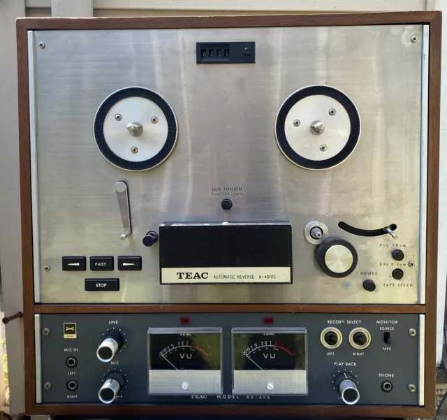 TEAC REEL TO Reel Automatic Reverse Model A-4010s $400.00 - PicClick