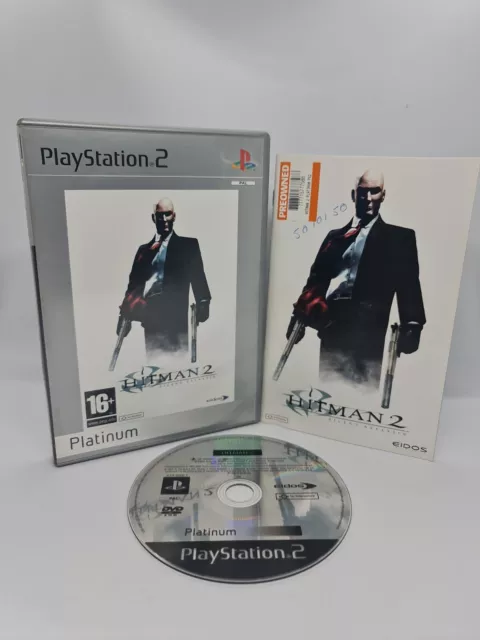 Hitman 2: Silent Assassin - Platinum (Sony PlayStation 2 PS2 PAL) 🌟 good 🌟