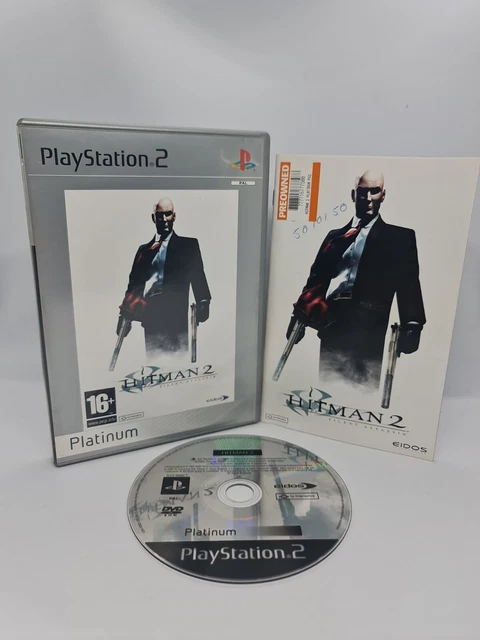Hitman 2: Silent Assassin - Platinum (Sony PlayStation 2 PS2 PAL) 🌟 good 🌟