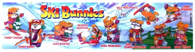 BPZ Hanny Bunnies / Ski Bunnies, 1998, S, P, Spanien, Portugal