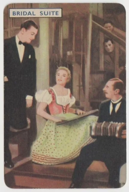 Robert Young + Annabella 1939 Film Fantasy Game Card - Bridal Suite #3