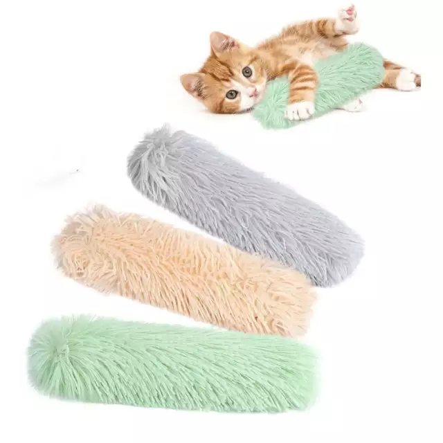 Cat Toys Cat Pillows, 3 Pack Soft and Durable Crinkle Sound Catnip Toys, Interac