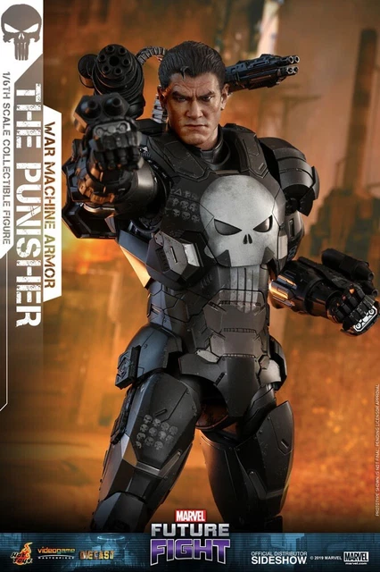 Hot Toys 1/6th Marvel War Machine Punisher Die-Cast Figure! VGM33D28! Sealed! 2