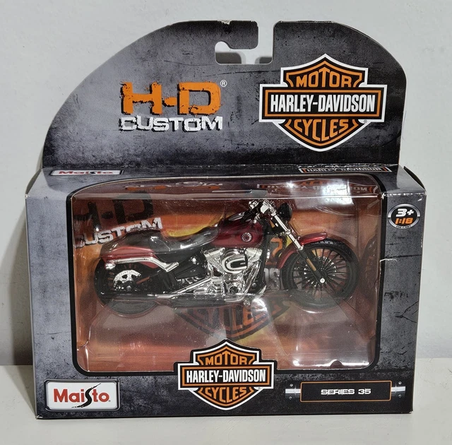 Maisto Moto Harley Davidson Série 42 – Échelle 1:18 – Réplique De Moto Moulée Sous Pression Incroyablement Détaillée