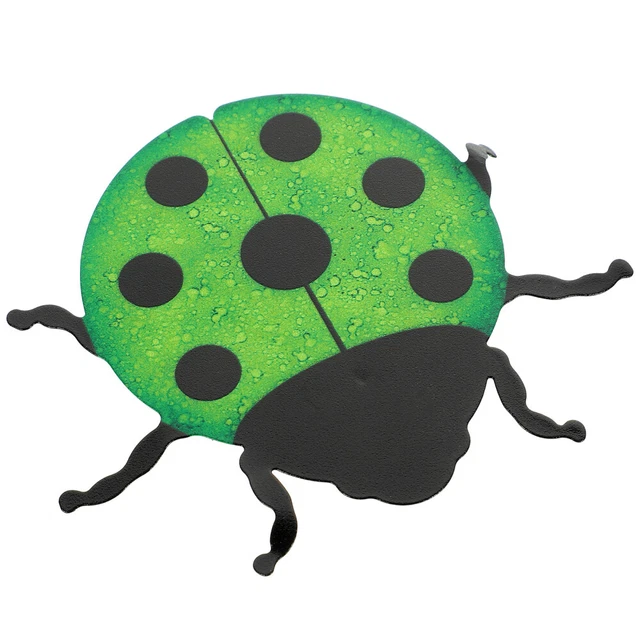 Iron Insect Wall Decor Metal Sculpture Art Beetle Decoration