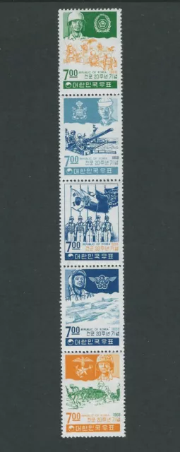 Korea (Süden) 1968 20th Jubiläum Von Koreanischer Armed Kräfte (Sc 614a) VF Mlh