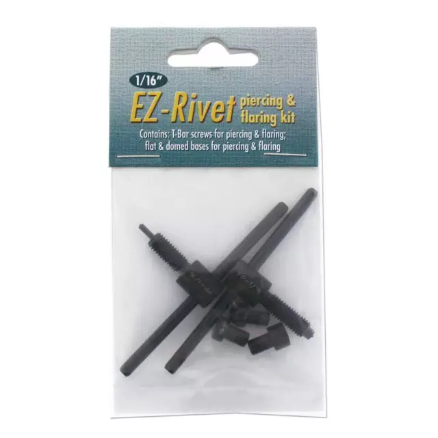 EZ-Niet Nietstanze & Flair 1/16 Zubehör Kit Metall Schmuck Lochstanzwerkzeug