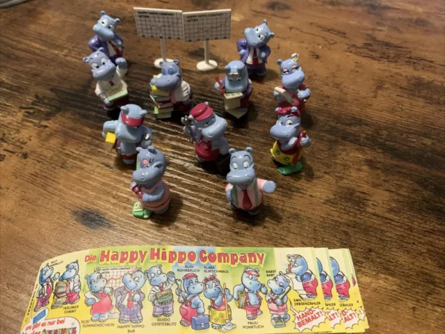 Ü-Ei Figuren Happy Hippo Company mit Zubehör