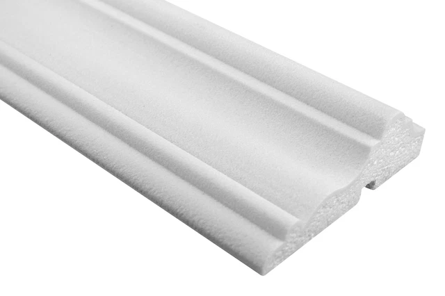 20 metros listones planos fachada doméstica decoración resistente a golpes 140x45mm MC158 20 metros listones planos fachada doméstica decoración resistente a golpes 140x45mm MC158