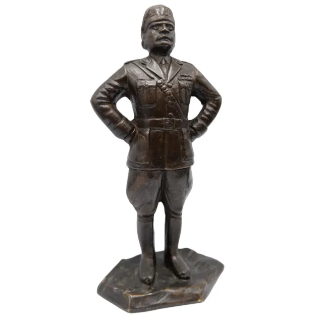 Busto in bronzo di Mussolini XX secolo