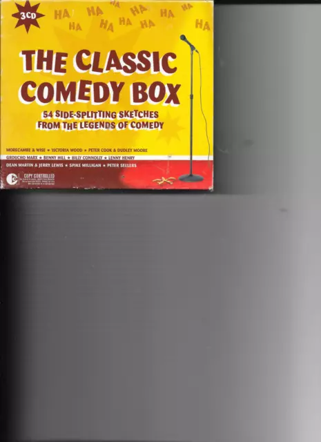 The Classic Comedy Box  - 54 Side Splitting  Sketches (EMI 3 CD 2004) Fat Box