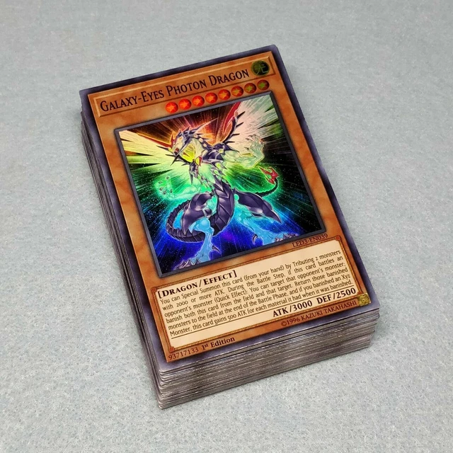 yugioh zexal photon deck Triple Galaxy Eyes Dragon Deck Box main image 0