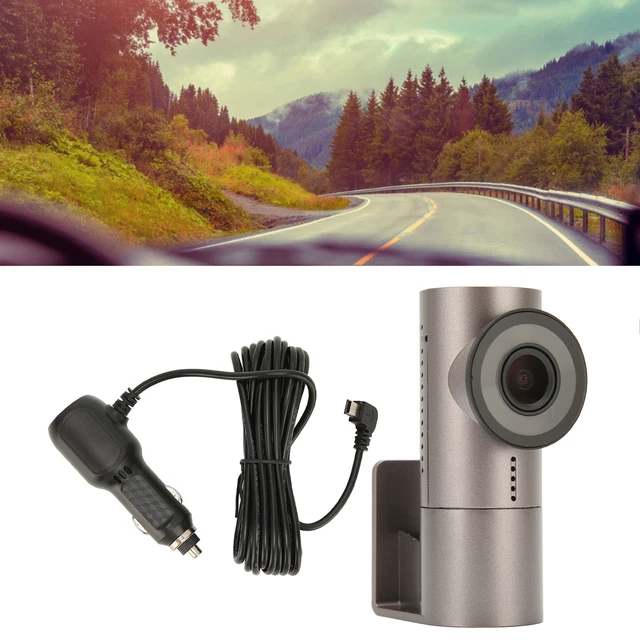Dash Cam Avec Double Caméra 1080P Avant/arrière - Capteur De Gravité, Aide Au Stationnement, Vision Nocturne - Inclut Carte SD 64 Go - Écran 4,5 Pouces Réglable