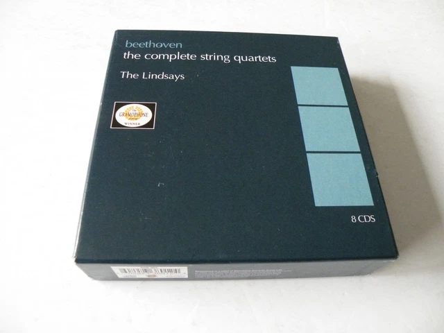THE LINDSAYS THE Complete Beethoven String Quartets 8Cd Box