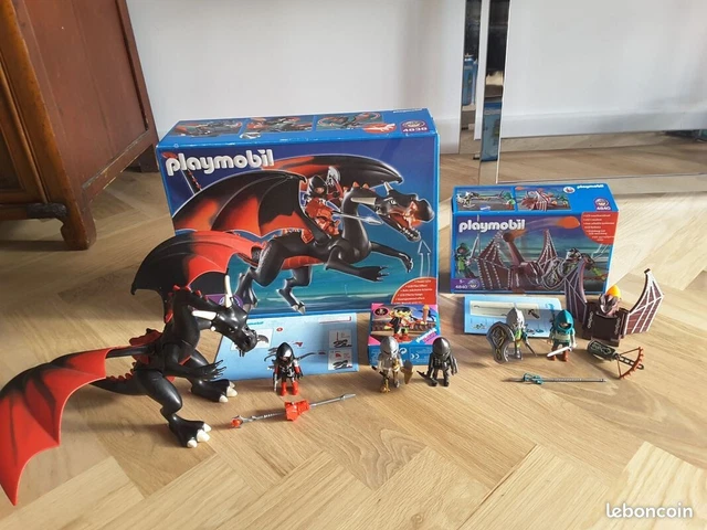 Lot de Playmobil chevaliers dont 4838 et 4840