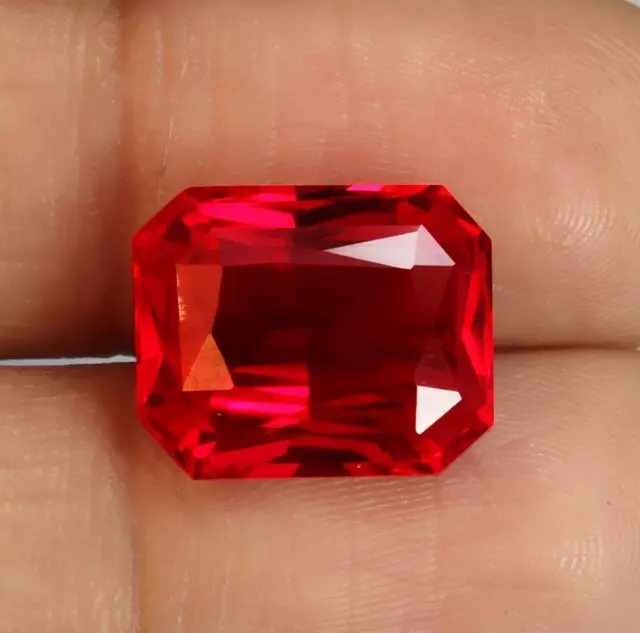 16.90 Ct Natural Certified BURMA Pigeon Blood Red Ruby Unheated Loose Gemstones