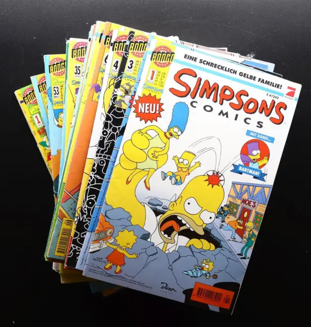 Auswahl: Die Simpsons Dino Comic Heft Nr. 1 - 69 + Krusty + Bart Simpson