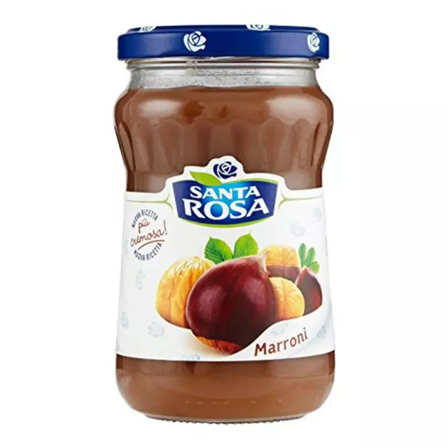 CONFETTURA CREMA DI MARRONI SANTA ROSA 350gr MARMELLATA COLAZIONE DOLCI CASTAGNE