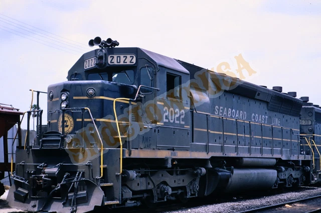 Vtg 1973 Train Slide 2022 SCL Seaboard Coast Line Railroad X3M063