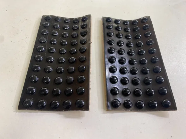 Rubber Feet Self Adhesive Black Bumper Stops Door Buffer Domed Pads Pack Of 100