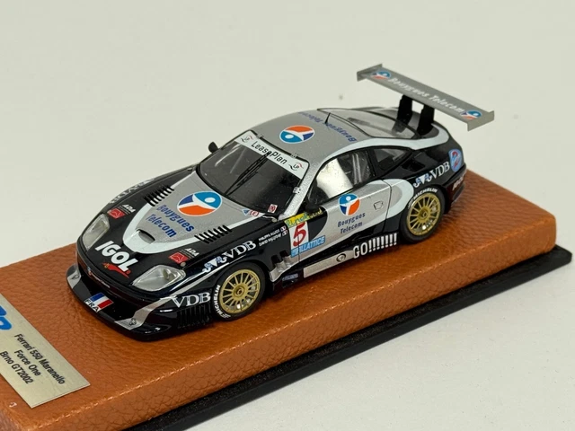 BBR1846D Ferrari 250 GTO 3.0L V12 Maranello N°25 Miniature 1/18 - 24h Du Mans 1964, Rouge Et Bleue