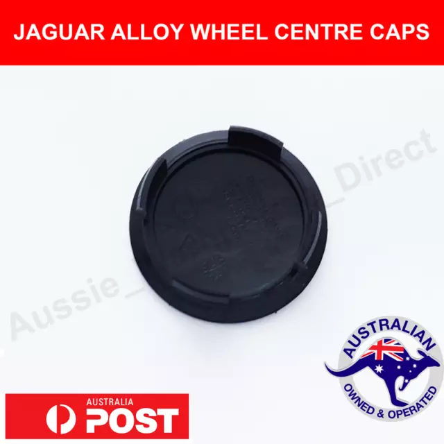 4 x JAG Alloy Wheel Centre Caps 59mm Red CHROME For Jaguar XJ XJR XF S X TYPE 2