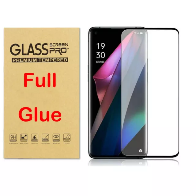 For Honor Magic 5 Pro/Ulti Full Glue 5D Tempered Glass 9H Screen Protector Cover